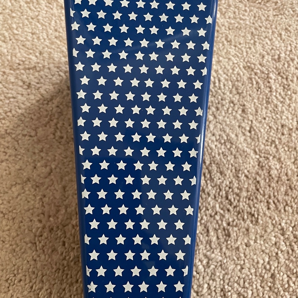 Blue Star Pattern Popcorn Box - Party Favor Container - Picture 2 of 4